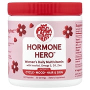 Peach Perfect Hormone Hero , Womens Daily Multivitamin, 120 Capsules