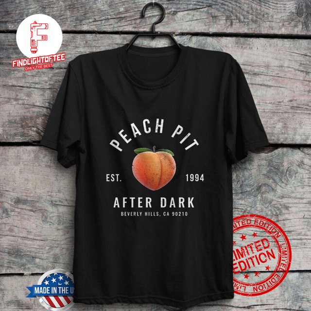 Peach Pit After Dark TShirt Beverly Hills, 90210 TV Show Drama Luke