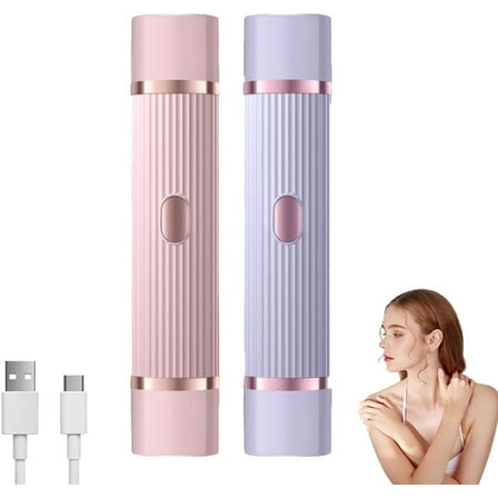 Peach Please Razor,Peach Please Dual Head Shaver,Peach Please 3.0 Shaver, in 1 Wet & Dry Waterproof Electric Bikini Trimmer for Women