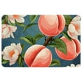 thumbnail image 1 of Peach Polyester Non-Slip Machine Washable Chair Mats Floor Mat Area Rug Set, 1 of 6