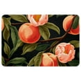 thumbnail image 1 of Peach Polyester Non-Slip Machine Washable Chair Rugs Office Mat Area Rugs Bath Rug, 1 of 6