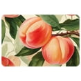thumbnail image 1 of Peach Polyester Non-Slip Machine Washable Floor Rugs, Floor Mats, and Bath Rugs, 1 of 6