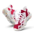 thumbnail image 1 of Peach Red, Love, Module Walking Shoes for Men Woman Lightweight Tennis Fashion Elastic Sports Shoes Cushion Basketball Shoes, 1 of 7