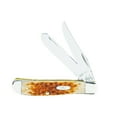 thumbnail image 1 of Peach Seed Jig Amber Bone Mini Trapper 00013, 1 of 5