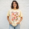 thumbnail image 1 of Peach Shirt Peachy TShirt Feeling Peachy Farmers Market T Shirt Fruit Graphic Tee Summer Fresh Fruit Aesthetic Shirt TH1406B02, 1 of 5