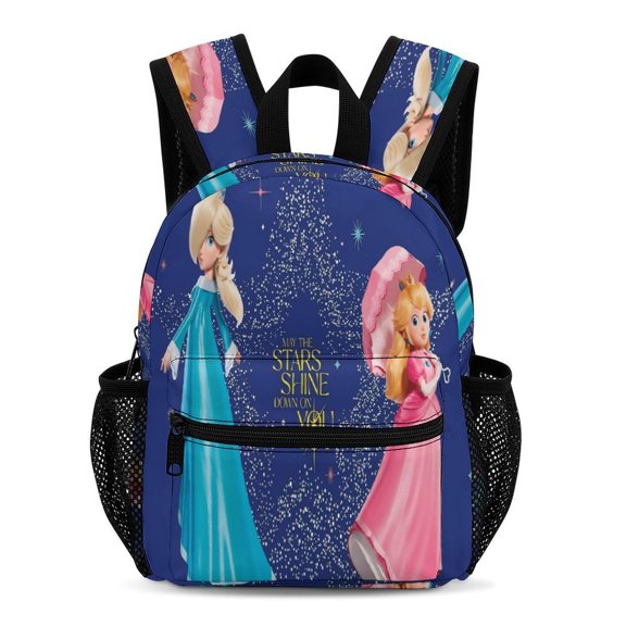 Peach Simple And Modern 13-Inch Backpack Travel Bag 33.5x25x13.5cm