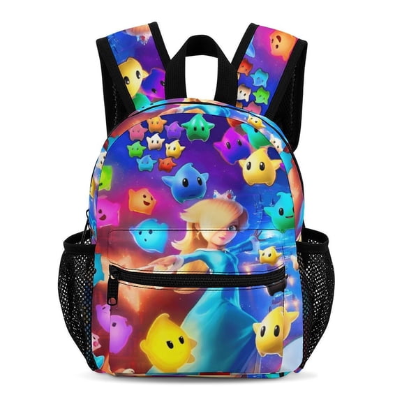 Peach Simple And Modern 13-Inch Backpack Travel Bag 33.5x25x13.5cm