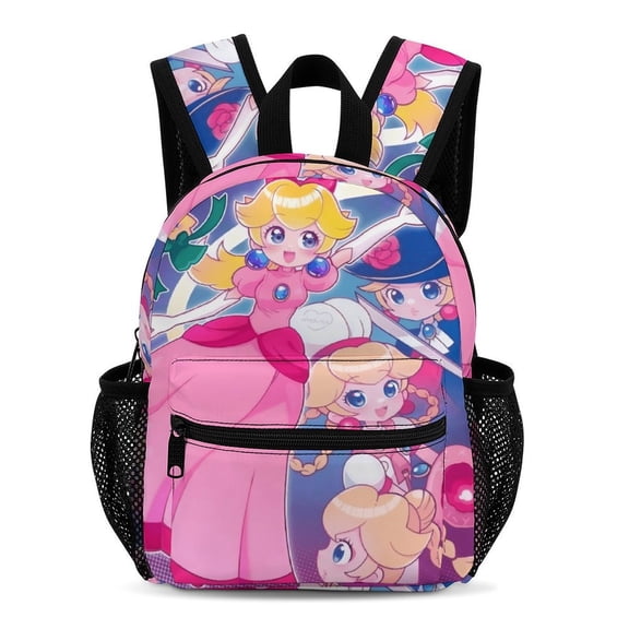 Peach Simple And Modern 13-Inch Backpack Travel Bag 33.5x25x13.5cm
