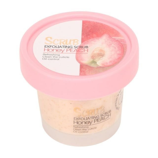 Peach Skin Scrub Deep Cleansing Unclog Pores Nourishing Skin Body Exfoliating Scrub Cream 100g