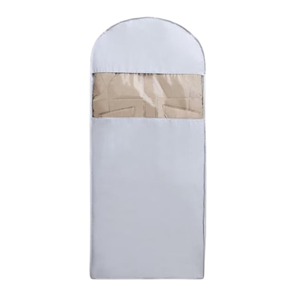 Peach Skin Velvet Storage Bag for Down Coats Space Saving Hanging Organizer with Compression Zipper Home Textile Closet Protector