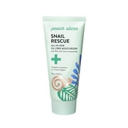 Peach Slices Snail Rescue All-in-One Oil Free Face Moisturizer with Snail Mucin, 3.83 fl oz