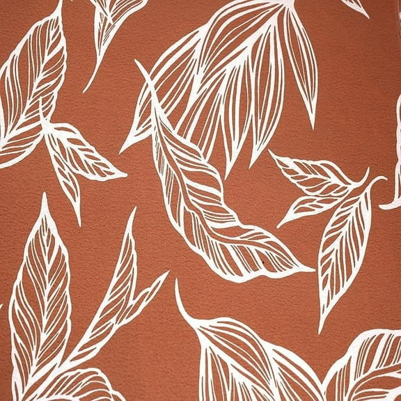 Peach Off White 58" Wide Printed 100% Polyester Moroccan Fabric-120GSM, Lightweight, Non-Stretched, Anti-Wrinkle & Breathable-Apparel, Dresses, Draperies, Headbands & DIY.