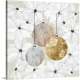 thumbnail image 1 of Great Big Canvas "Sophisticated Christmas IV"  by Grace Popp Peach Dark Gray   Wrapped Canvas Print Wall Artwork, 1 of 7