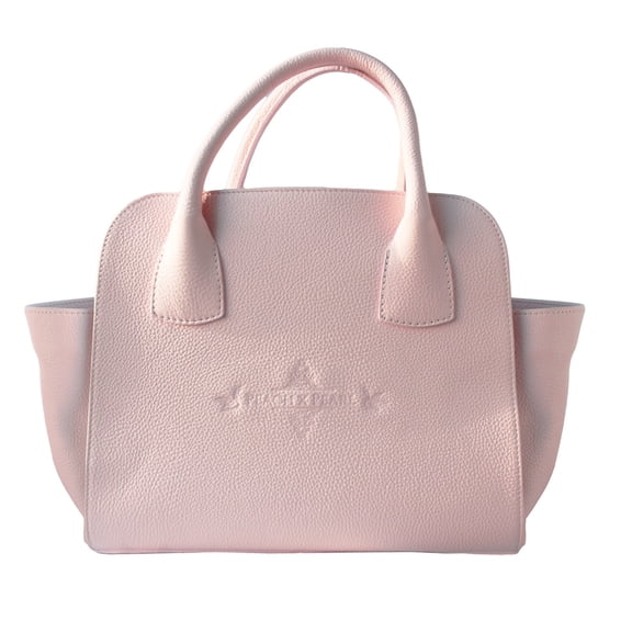 Peach X Pearl Leather Large Tote