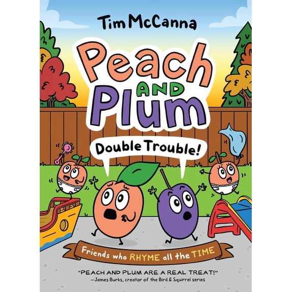 Peach and Plum Peach and Plum: Double Trouble! (a Graphic Novel), (Paperback)