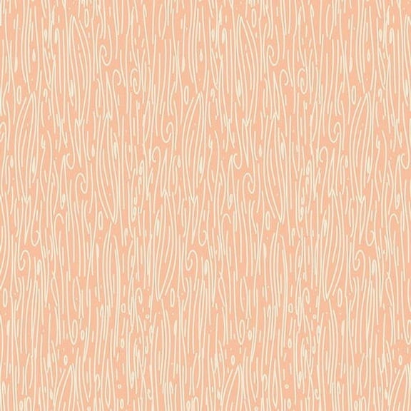 Peach tree bark , Art Gallery Fabrics Hello Bear, Wildwood Nectar, Sold by the Quarter Yard