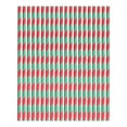 thumbnail image 1 of Peacheart 100 Pcs Paper Straws, 0.24 x 7.76 Inch Disposable Colorful Striped Drinking Straws for Birthday Wedding Party Favors Supplies, 1 of 9