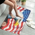 thumbnail image 1 of Peacheart 4th of July Patriotic Door Mat, Non-Slip Red Blue and White Welcome Doormat for Indoor Outdoor Entrance Patio Porch Independence Memorial Day Farmhouse Home Decor (16x24 Inch, Bald Eagle), 1 of 8