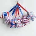 thumbnail image 1 of SDJMa 6Pcs 4th of July Star Decoration, 2.76 Inch Independence Day Tiered Tray Decor Stuffed Fabric Star Patriotic Blue Red White Ornaments Stars for Rustic Home Table Craft Decor, 1 of 9