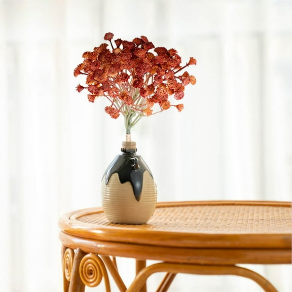 Peacheart Baby Breath Artificial Flowers, 12.2" Faux Gypsophila Flower Bouquet for DIY Floral Arrangements Spring Summer Wedding Party Farmhouse Home Vase Table Centerpiece