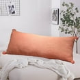 thumbnail image 1 of Peacheart Body Pillow, 23.6" Long Pillow with Removable Cover for Side Sleeper, Soft Cushion for Bed Sofa Couch, 1 of 3