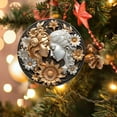 thumbnail image 1 of Peacheart Christmas Christian Ornament, Nativity Scene Religious Christmas Tree Hanging Ornaments for Winter Xmas Holiday Party Supplies Church Decor, 1 of 7