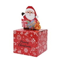 Peacheart Money Pull Box for Cash Gifts, Christmas Surprise Money Holder with Clear Bags, Creative 3D Gift Card Cash Pull Boxes Gift Wrap for Adults Kids