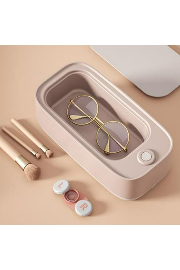 Peacheart Ultrasonic Jewelry Cleaner, Portable Small Cleaner Machine for Cleaning Glasses Rings Watches