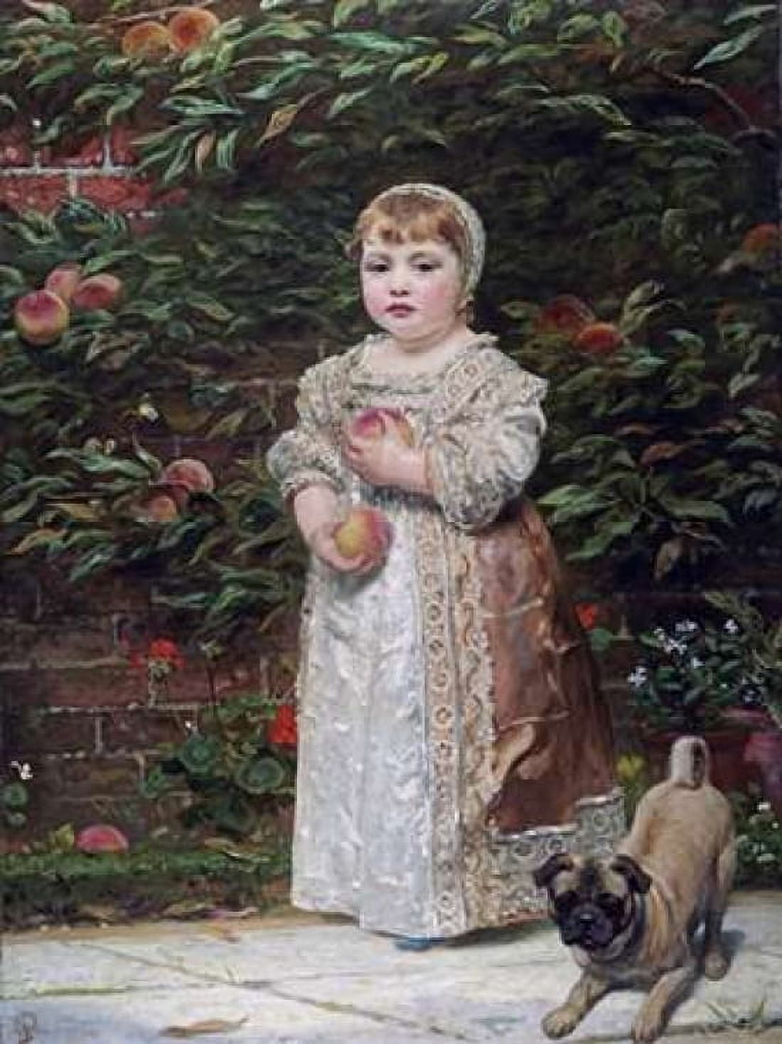 Peaches Canvas Art - James Sant (18 x 24)