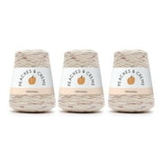 Peaches & Creme™ Cone #4 Medium Cotton Yarn, Panorama 14oz/400g, 674 Yards (3 Pack)