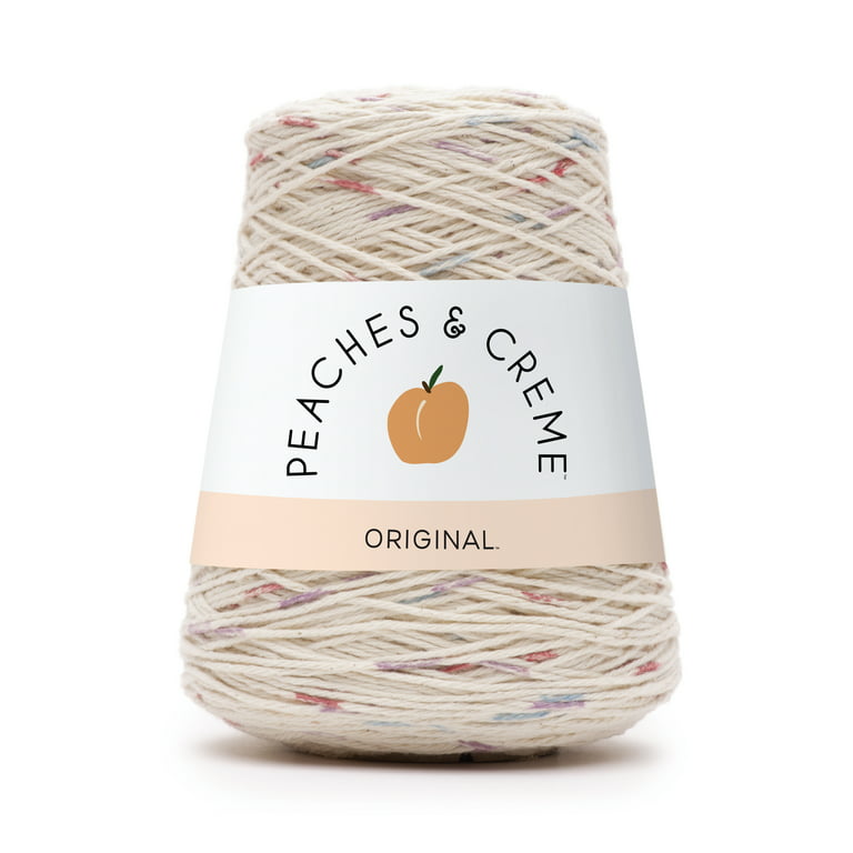 Peaches & Creme, Office, Nwt Peaches Creme Cone 4 Medium Cotton Yarn  Panorama 4oz40g 674 Yards
