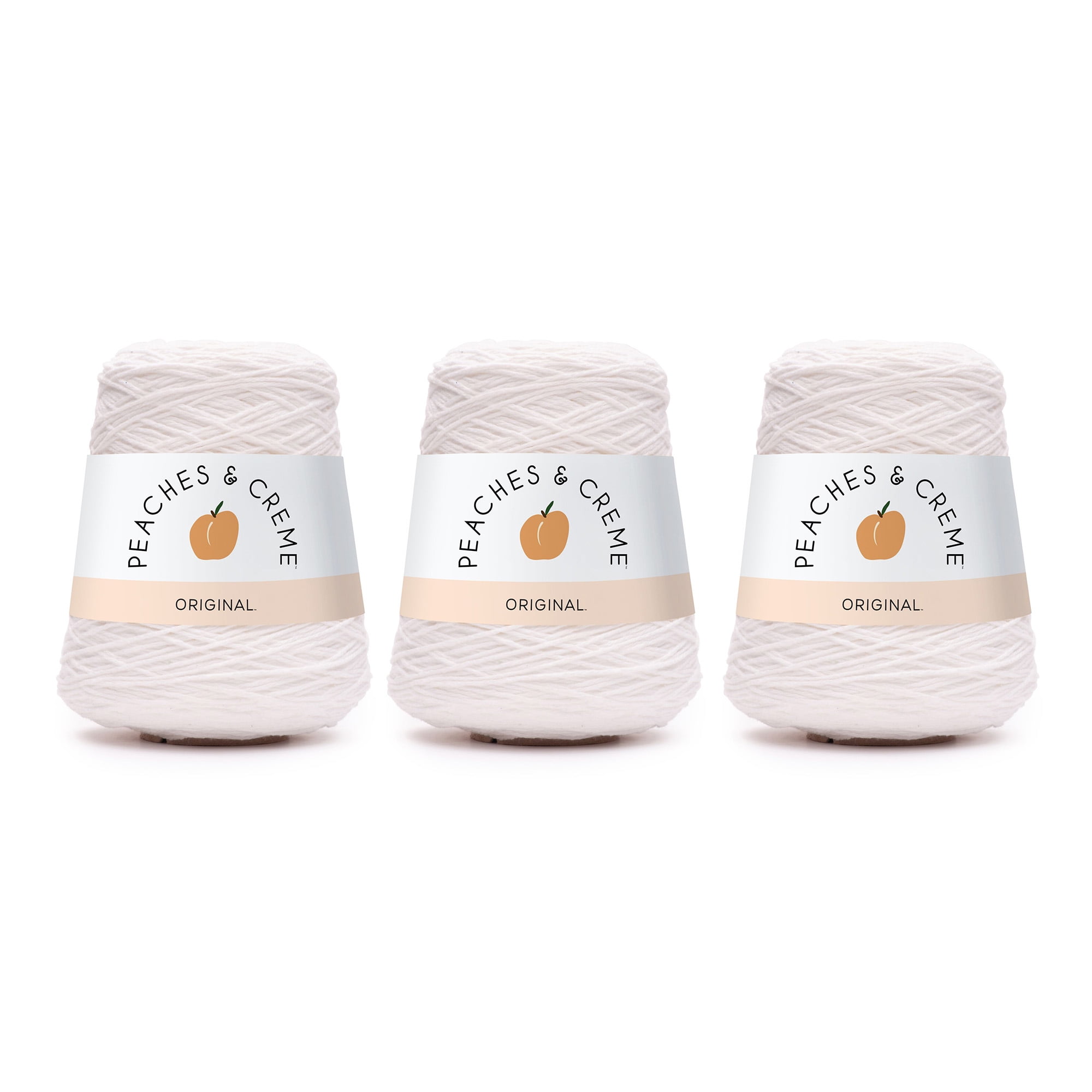 Peaches & Creme (Cream) Cotton Yarn 14 oz. Cone (Seabreeze)