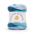 thumbnail image 1 of Peaches & Creme Stripey 4 Medium Cotton Yarn, Evening Sea 2oz/56.7g, 102 Yards, 1 of 3