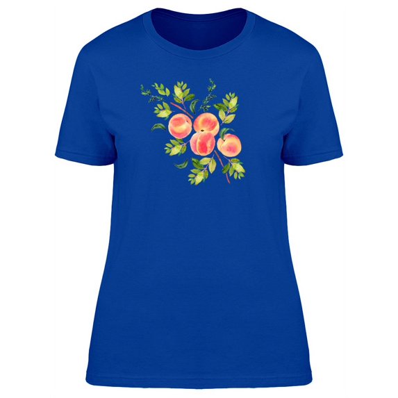 Peaches On Branches T-Shirt Women -Image by Shutterstock, Female Medium