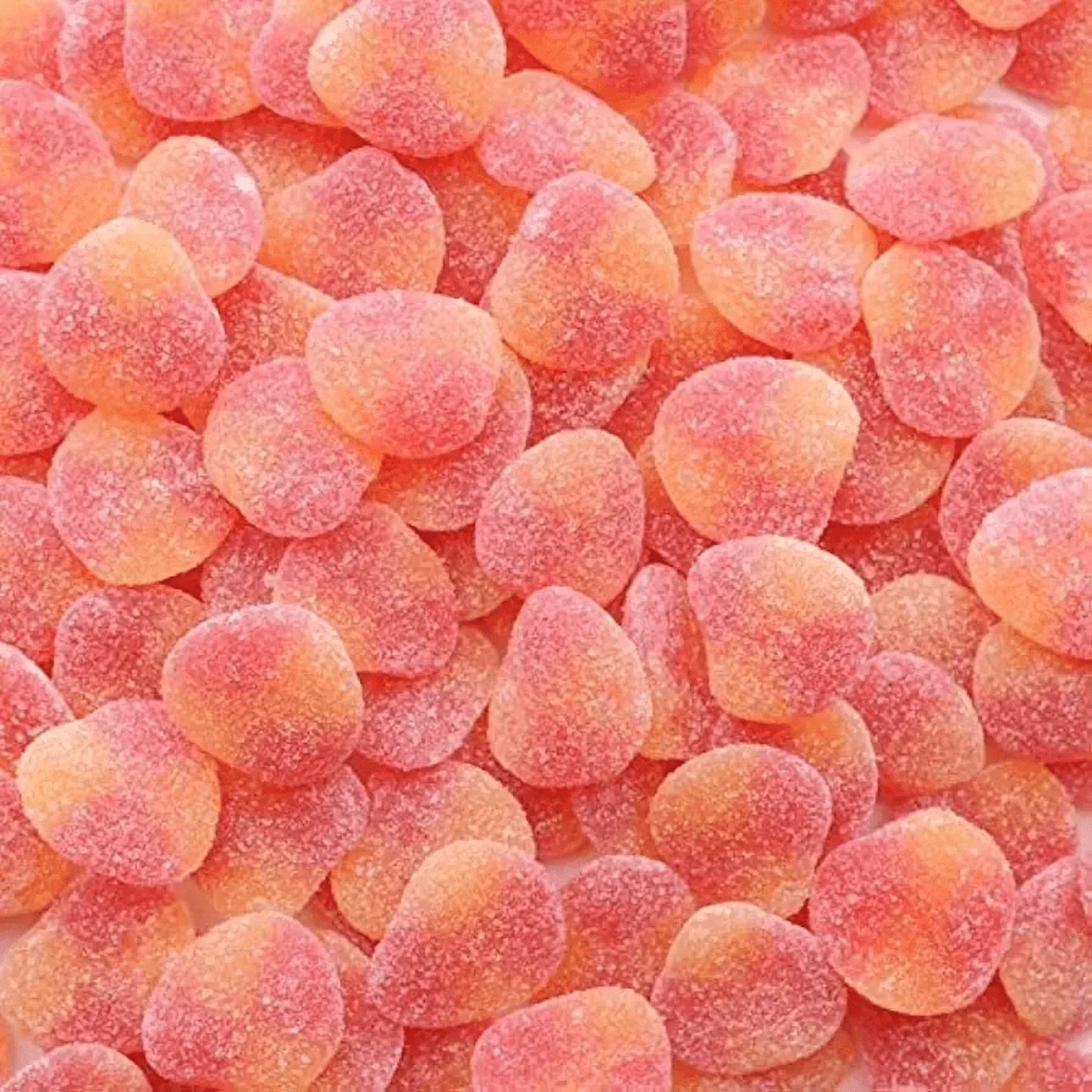 Peaches, Soft & Chewy Gummi Candies Bulk Delicious Candy (5 Pounds)