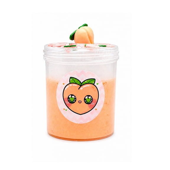 Peaches n Cream Clay Cap Handmade Butter Slime