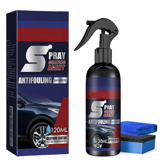 Peachloft Car Spray,4.23oz Quick Effect Coating Agent for Car,3 in 1 Ceramic Waterless Wash,High Protection Nanotechnology Car Scratch Repair