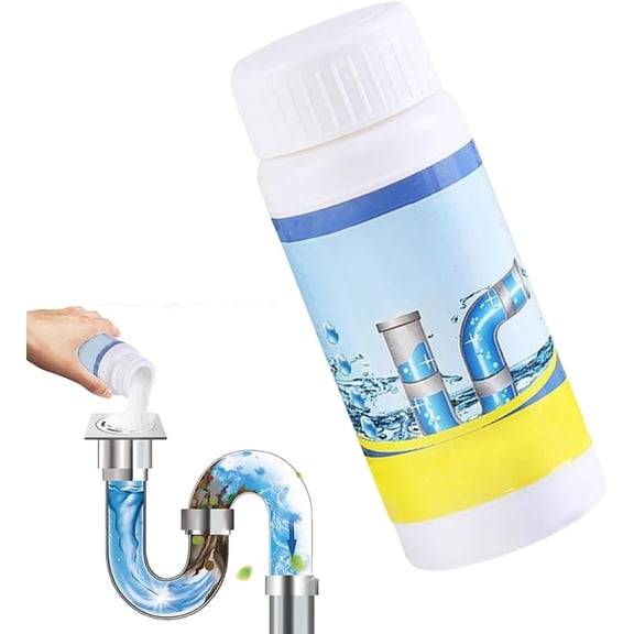 Drain Cleaner, Powerful Foaming Clog Remover for Kitchen Sink, Bathroom & Shower Drains, Multi-Purpose Pipe Cleaning Solution for Fast-Acting Results