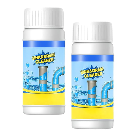 Peachloft Drain Cleaner, Quick Foaming Sink & Drain Cleaner for Bathroom and Kitchen, Pipe Cleaning Powder for Drain Maintenance