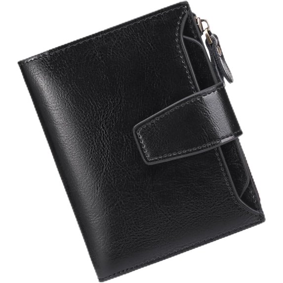 Peachloft Wallet, Peachloft Mens Wallet, Men's Rfid Blocking Bifold Wallets, PU Multi-card Holder Anti-Theft Wallets for Men (Black)
