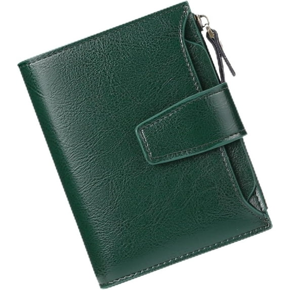 Peachloft Wallet, Peachloft Mens Wallet, Men's Rfid Blocking Bifold Wallets, PU Multi-card Holder Anti-Theft Wallets for Men (Green)