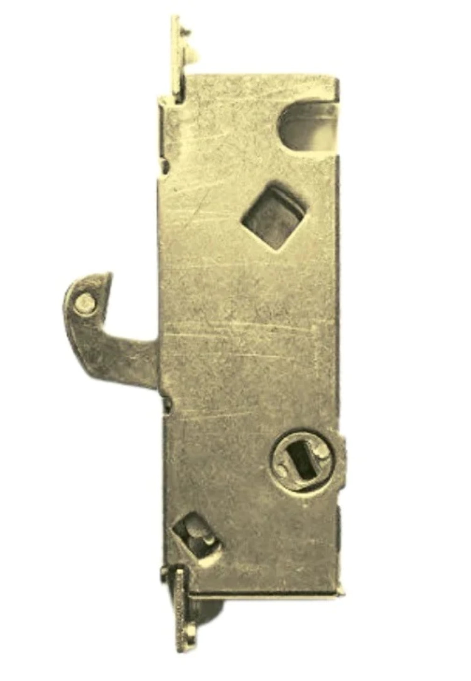 Peachtree Sliding Glass Patio Door Lock, Mortise Type, 45 Degree Keyway