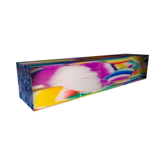 Peachtree Woodworking Supply 7150 CONFETTI PEN BLANK 3/4" x 3/4" x 5"