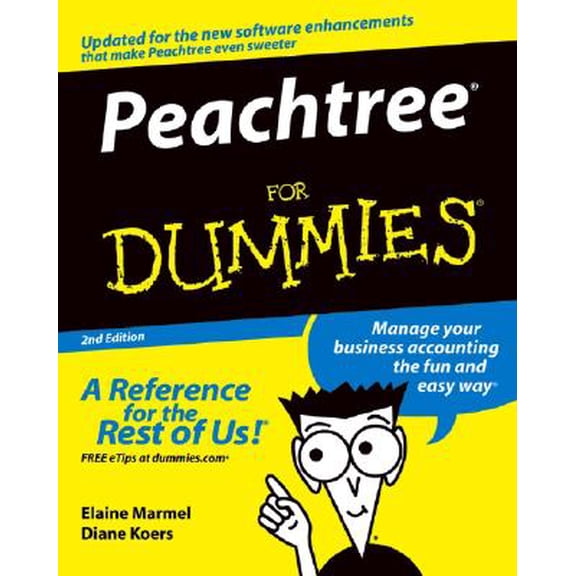 Pre-Owned Peachtree for Dummies (Paperback) 0764559672 9780764559679