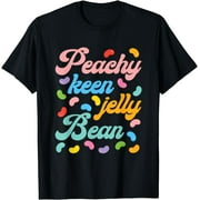Peachy Keen Jelly Bean Sweets Lover Retro Saying T-Shirt