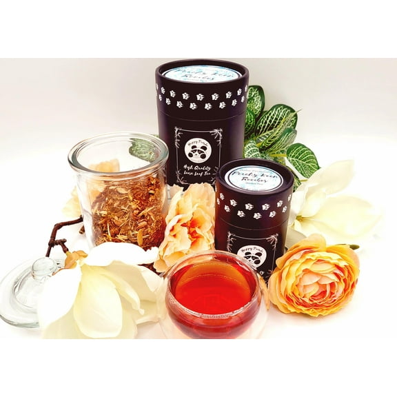 Peachy Keen Rooibos Herbal Tea, 2oz | Happy Panda Home Brands