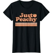 Peachy Keen Vintage Tee: Level Up Your Style with Fruitful Fashion