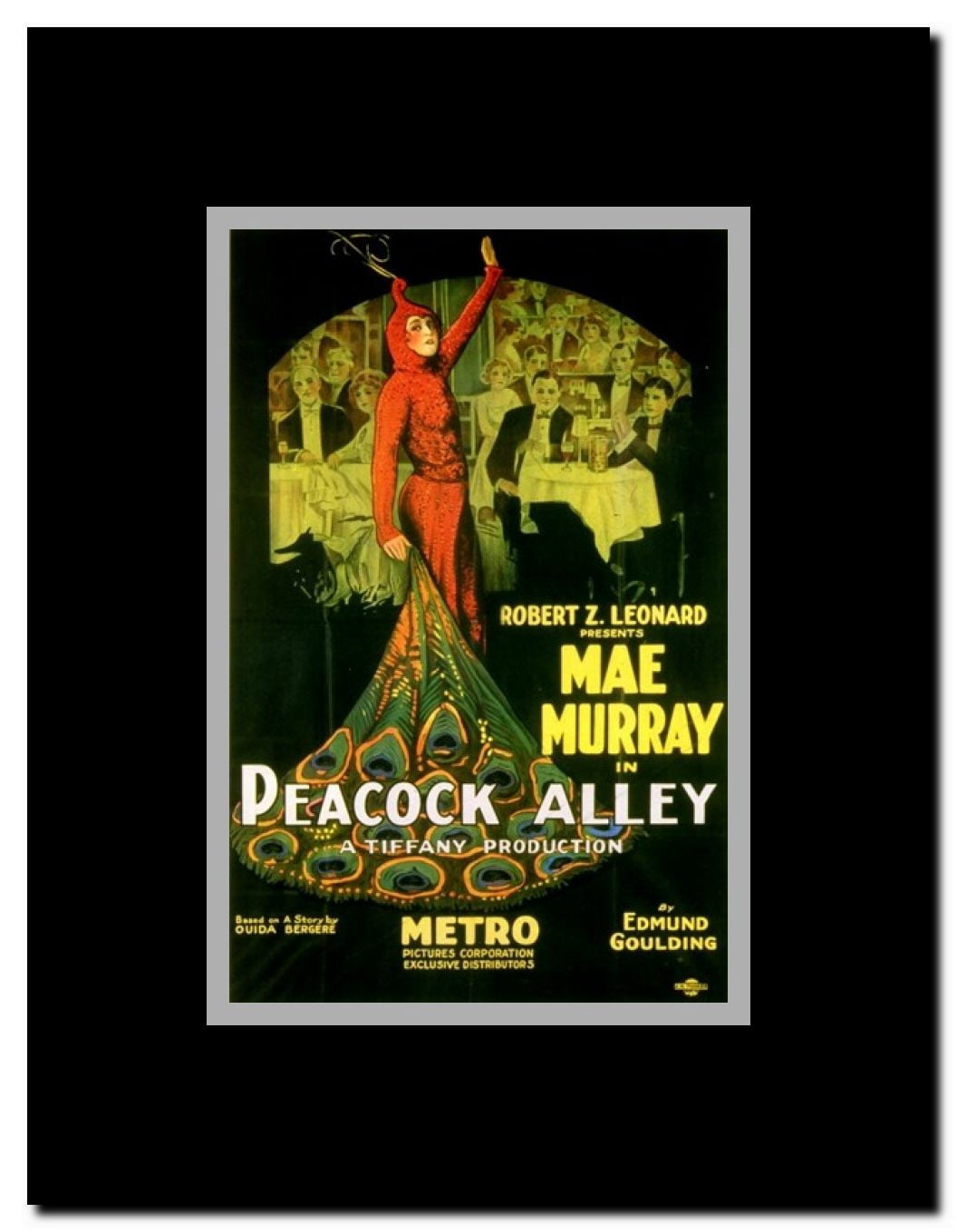 Peacock Alley Framed Movie Poster
