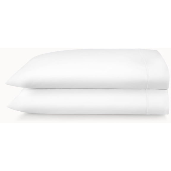Peacock Alley Soprano Sateen Pillow Cases - White, King