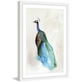 thumbnail image 1 of "Peacock Back" Framed Painting Print, 1 of 6